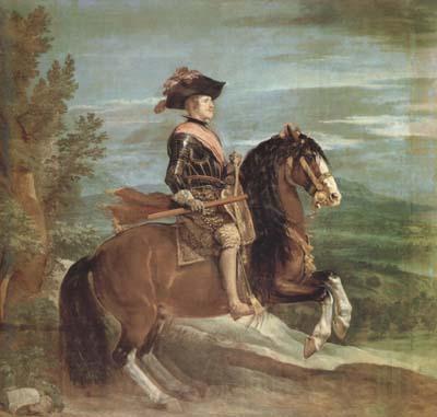 Diego Velazquez Portrait equestre de Philppe IV (df02) Spain oil painting art